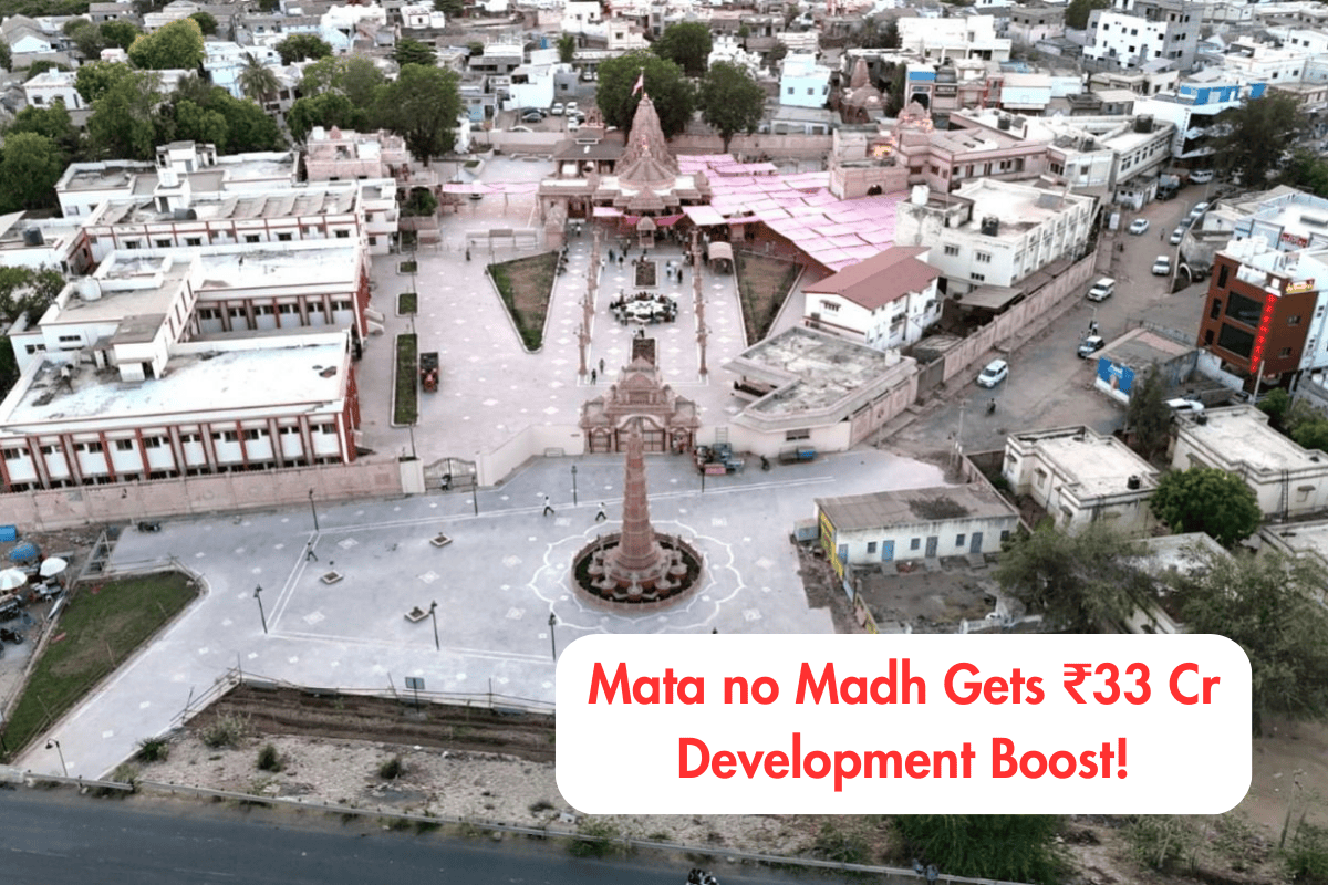 PM Modi Gifts INR 33 Cr Development Boost to Mata no Madh Temple in Kutch