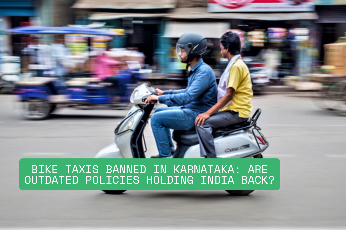Bike Taxis Banned in Karnataka: Are Outdated Policies Holding India Back?