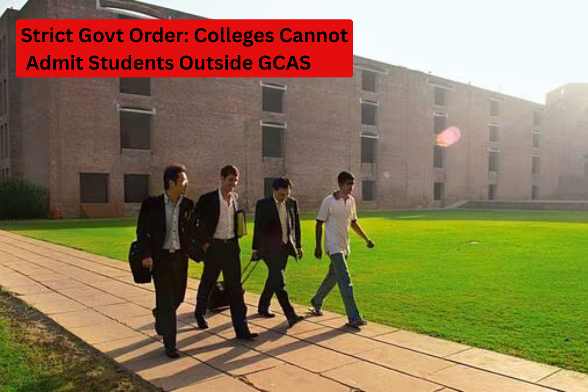 Government Orders All Universities: No College Can Give Offline Admissions for 2025–26