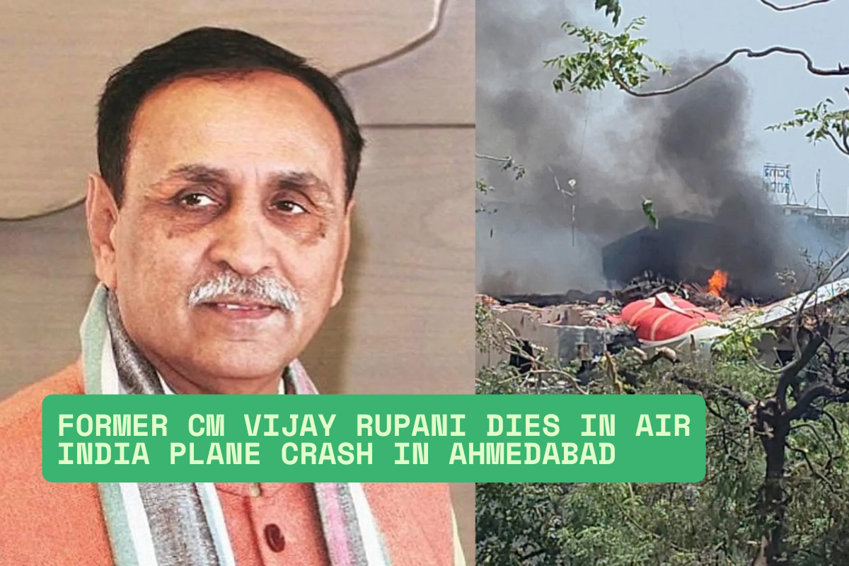 Former CM Vijay Rupani dies in Air India plane crash in Ahmedabad blog image