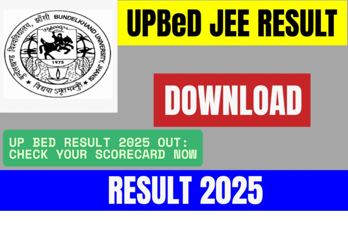 UP BEd Result 2025 Out: Check Your Scorecard Now